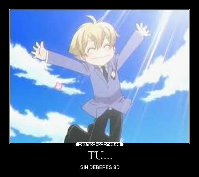 TU... - SIN DEBERES 8D