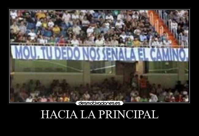 HACIA LA PRINCIPAL - 