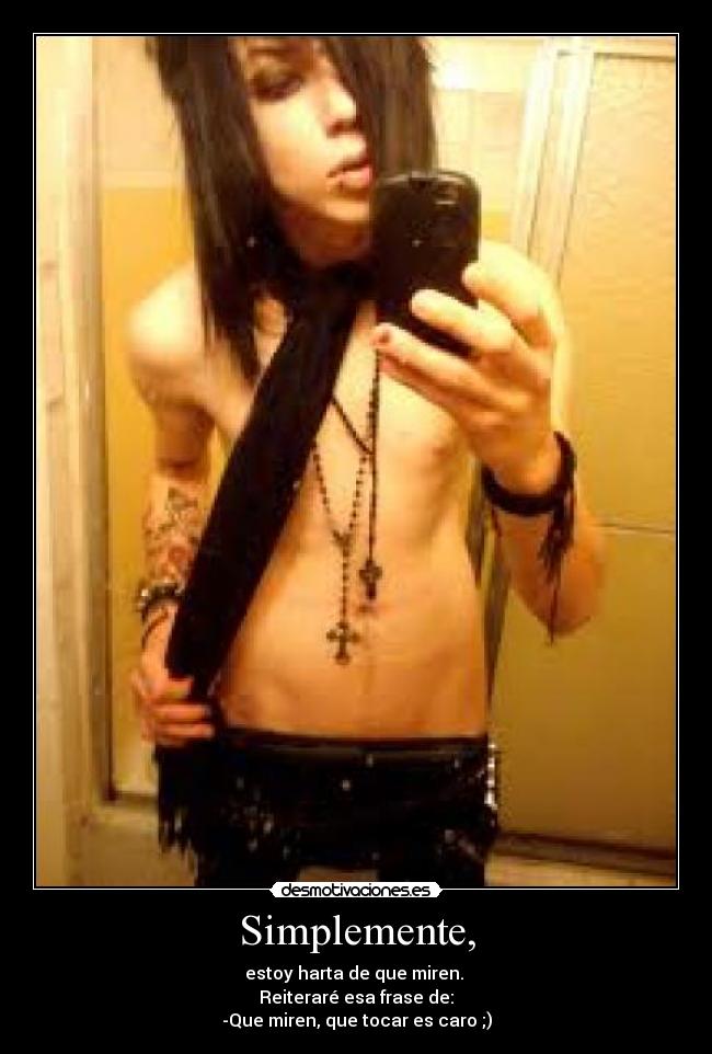 carteles andy biersack desmotivaciones