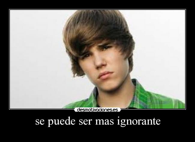 se puede ser mas ignorante -