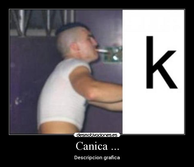 Canica ... - Descripcion grafica