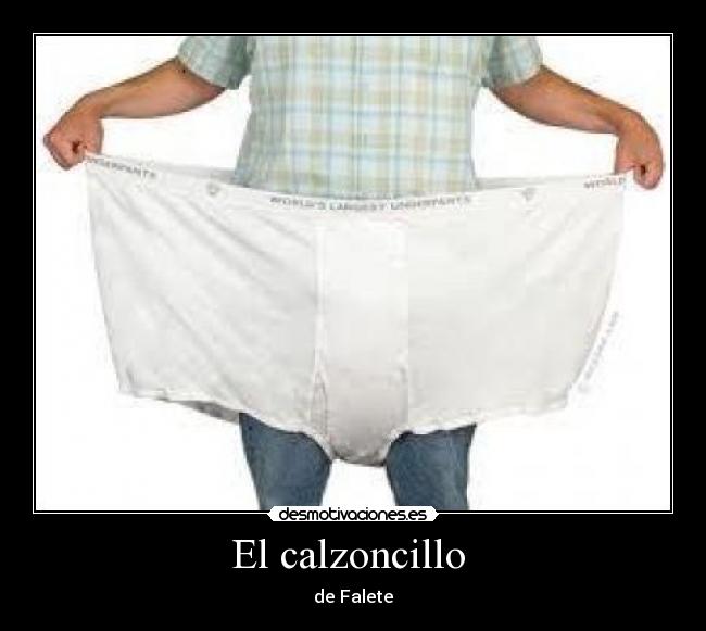 El calzoncillo -
