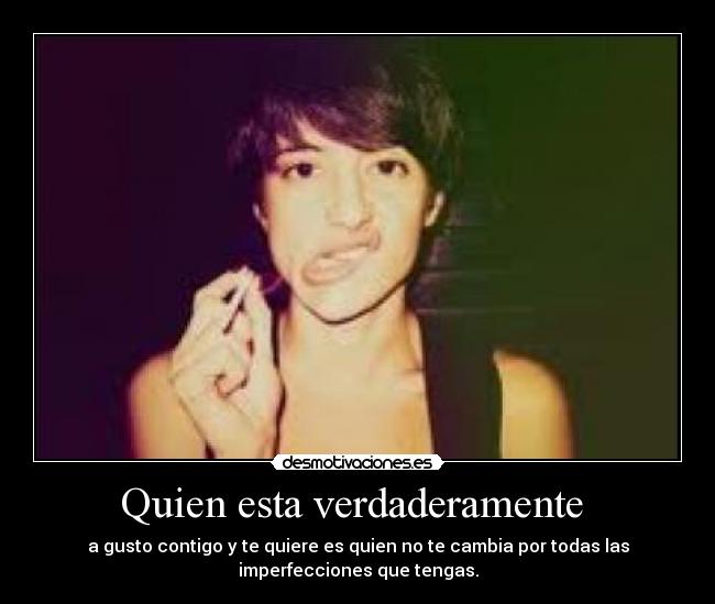 Quien esta verdaderamente -