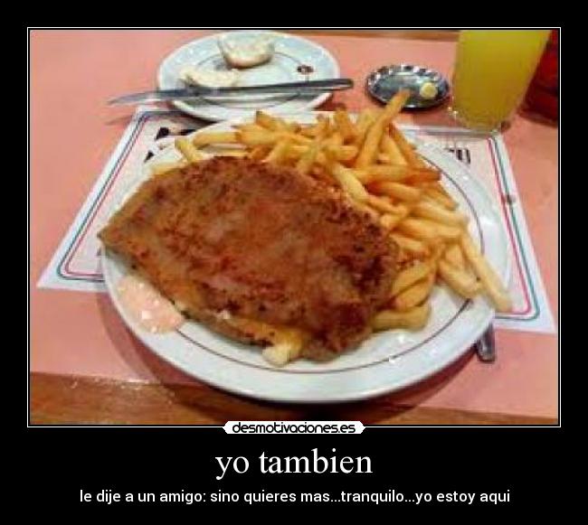 yo tambien - 