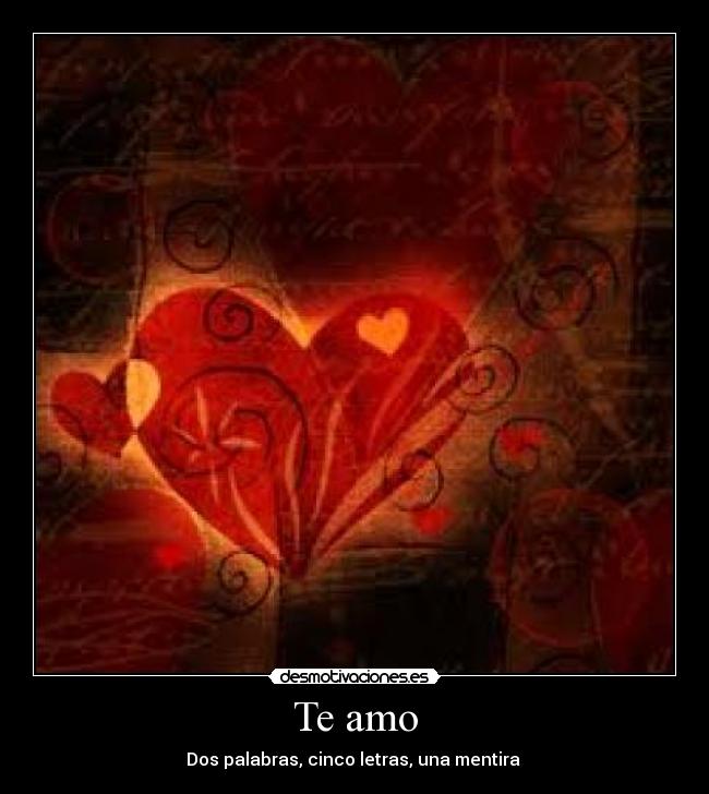 Te amo - 