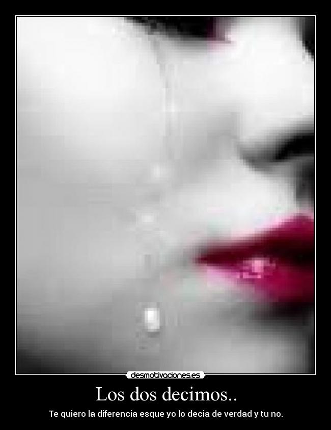 Los dos decimos.. -