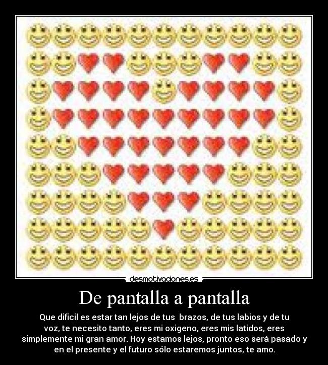 De pantalla a pantalla -