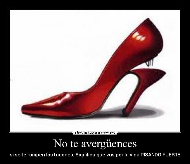 No te avergüences - 