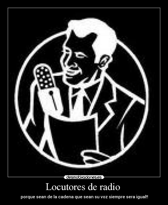 Locutores de radio -