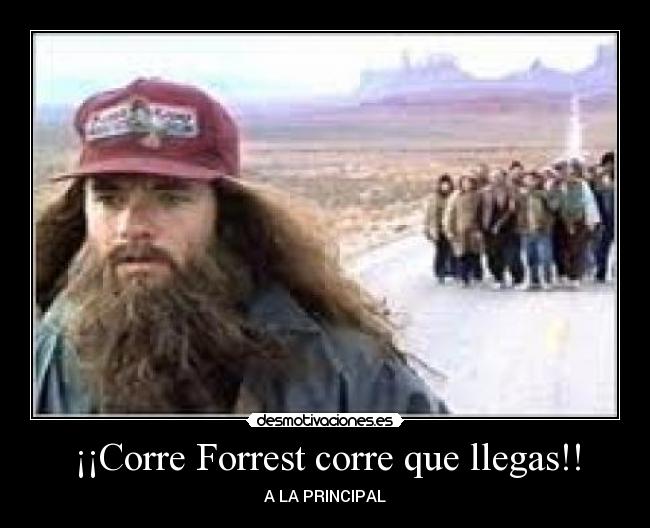 carteles corre forrest corre desmotivaciones