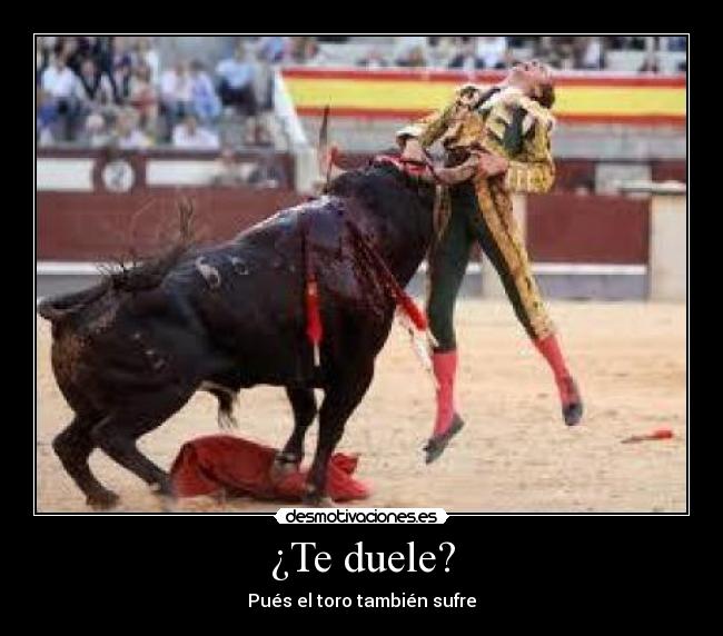 ¿Te duele? - 