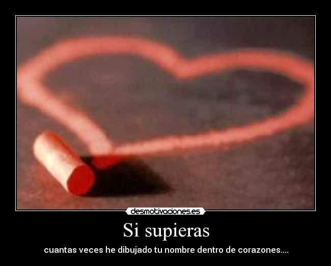 Si supieras - 