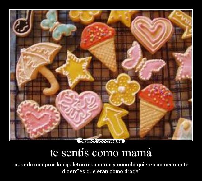 carteles droga galletas desmotivaciones