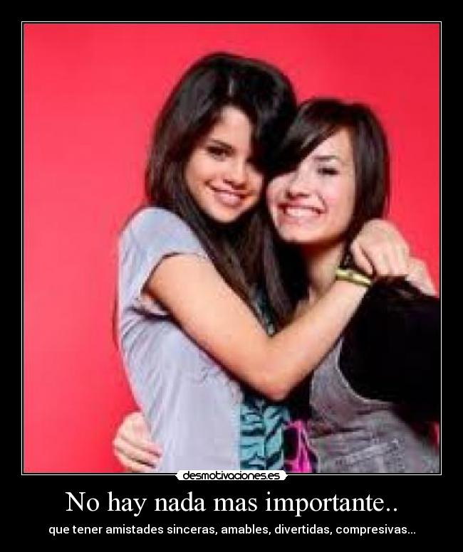 No hay nada mas importante.. -