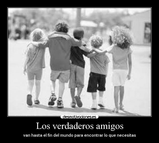 Los verdaderos amigos - 