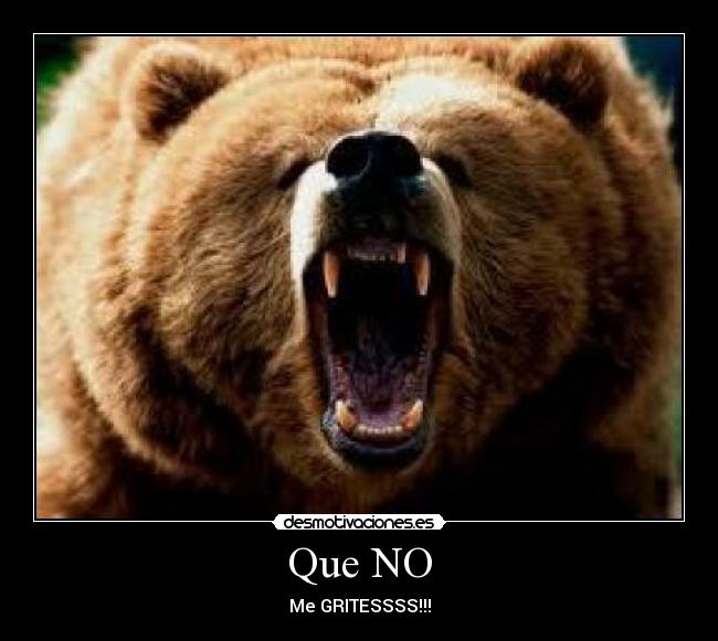 Que NO -