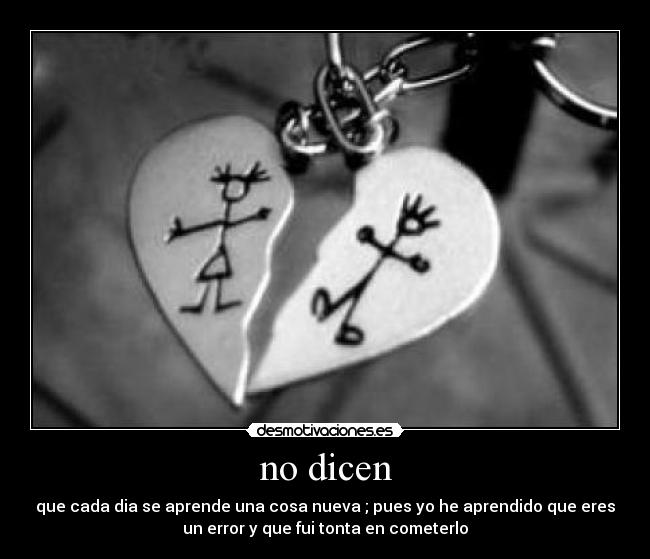 no dicen -