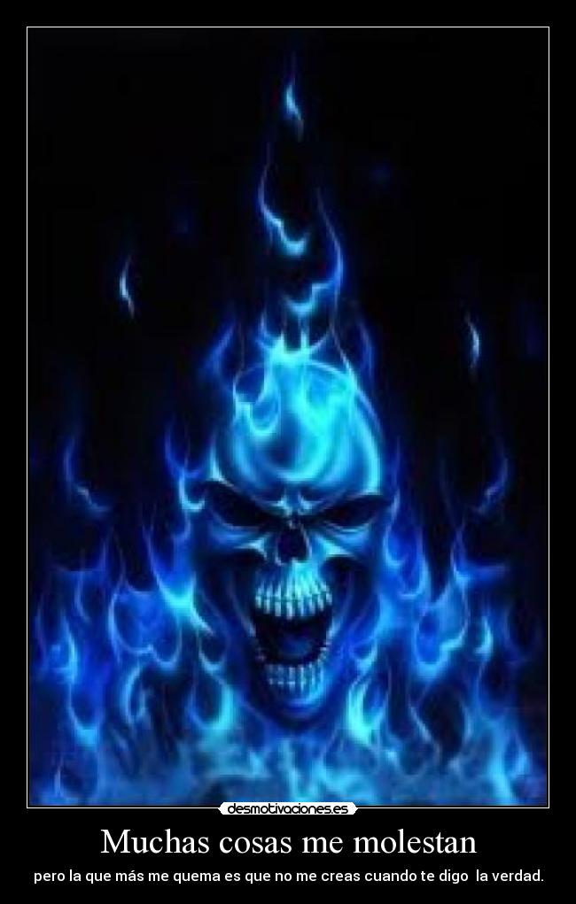 Muchas cosas me molestan -