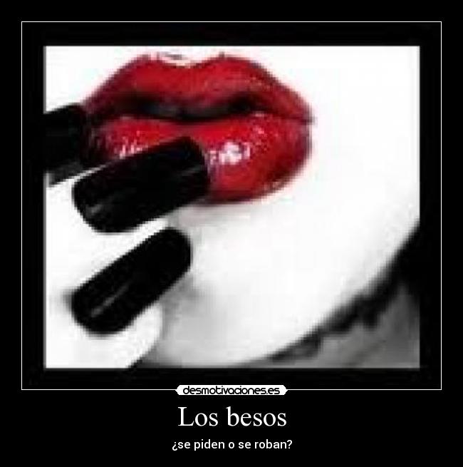Los besos -