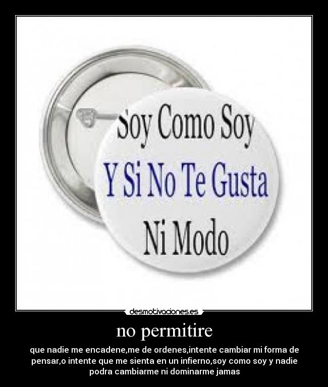 no permitire - 