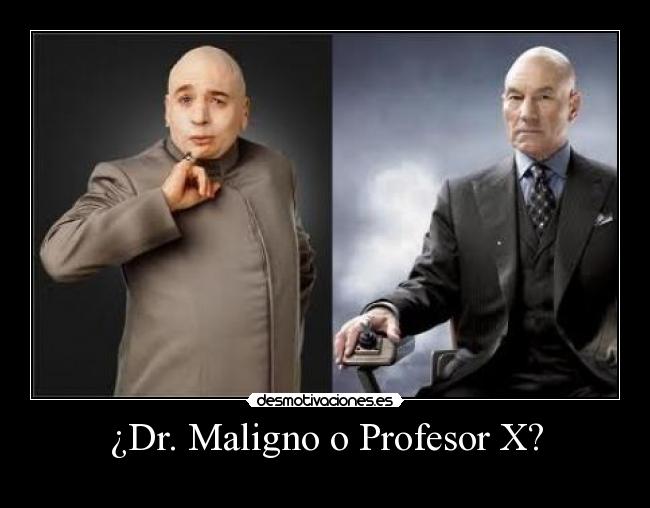 carteles dr maligno profesor desmotivaciones