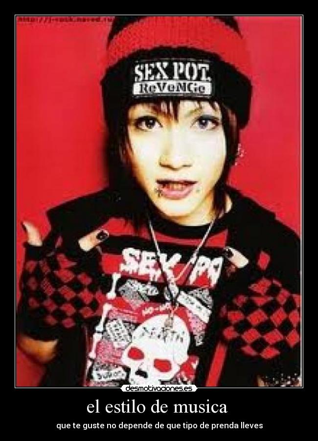 el estilo de musica  - 