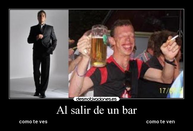 Al salir de un bar - 