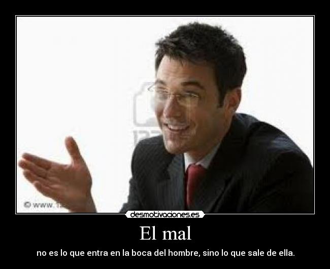 El mal -