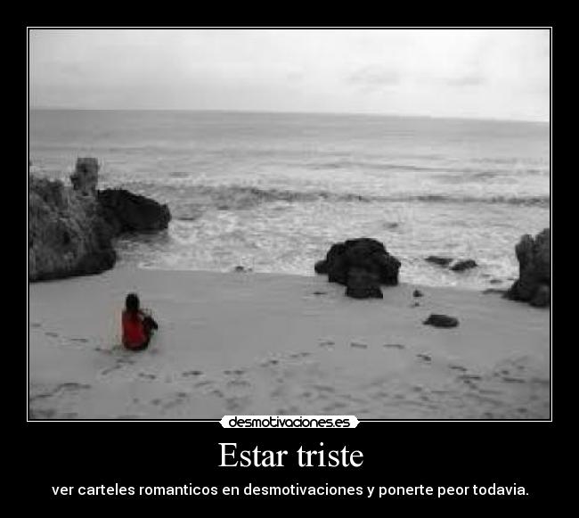 Estar triste - 