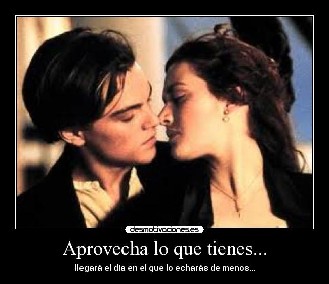 Aprovecha lo que tienes... - 