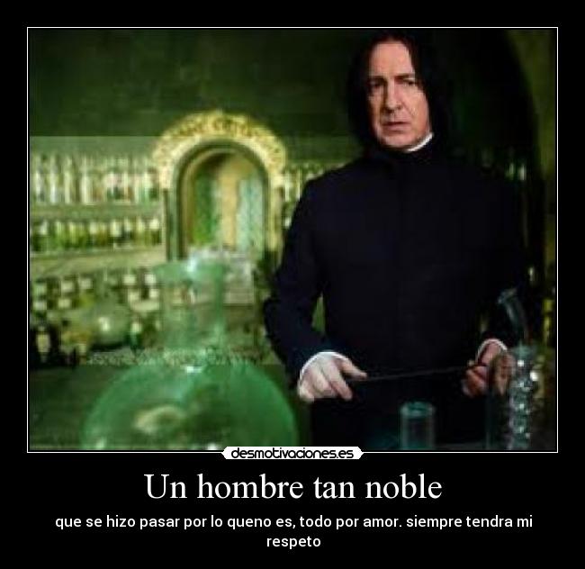 Un hombre tan noble -