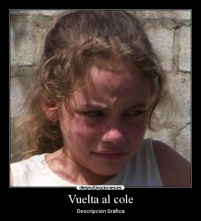 Vuelta al cole - Descripción Gráfica