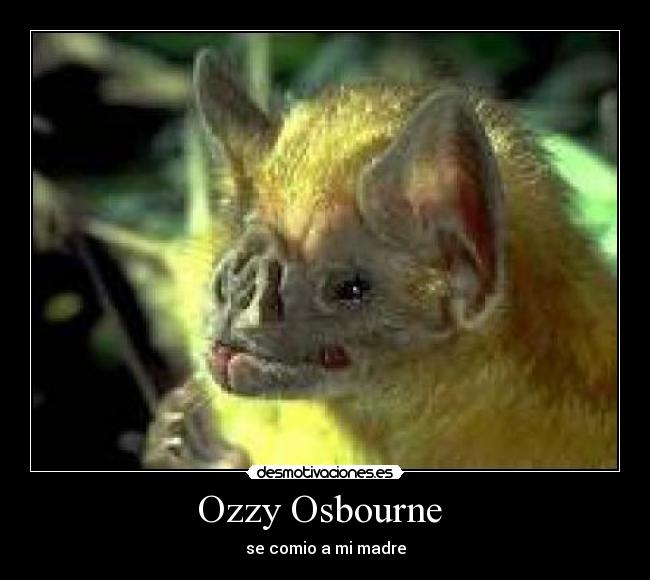 Ozzy Osbourne - se comio a mi madre