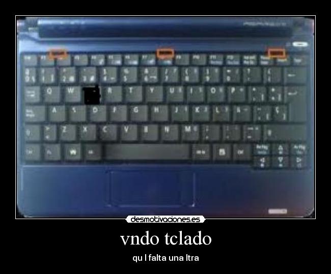 vndo tclado -