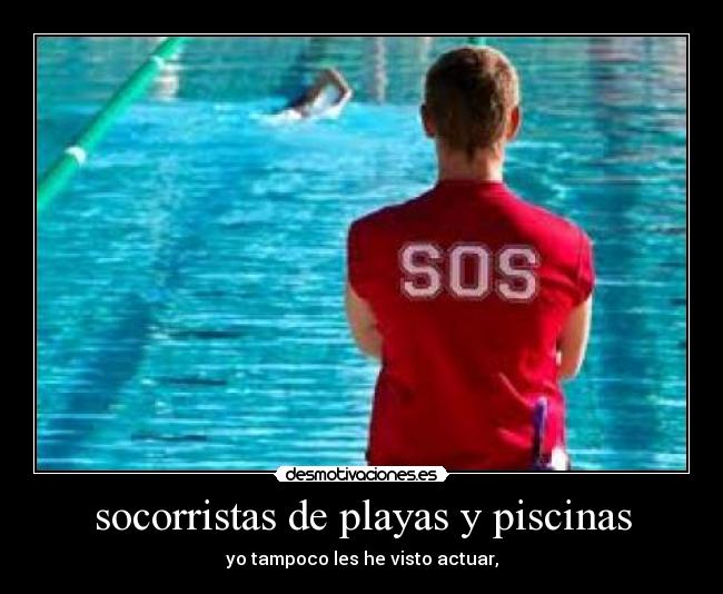 socorristas de playas y piscinas -