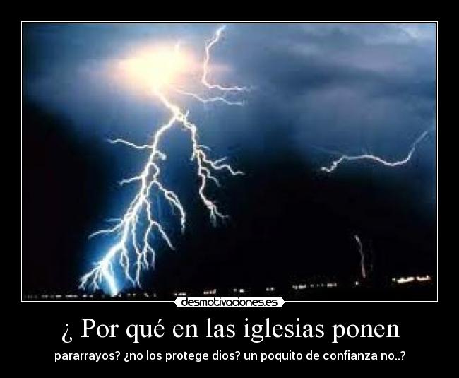 ¿ Por qué en las iglesias ponen -