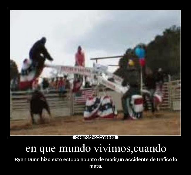 en que mundo vivimos,cuando -