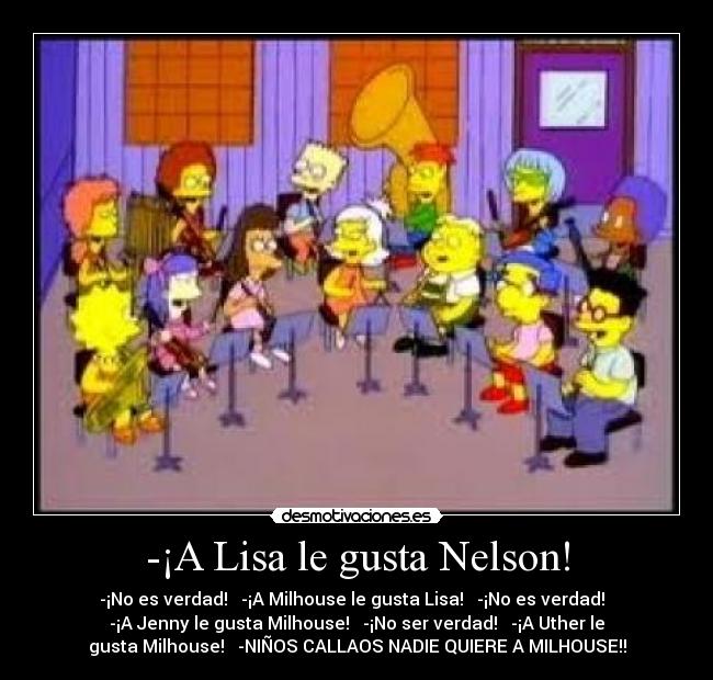 -¡A Lisa le gusta Nelson! - 
