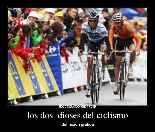 los dos dioses del ciclismo - definicion grafica