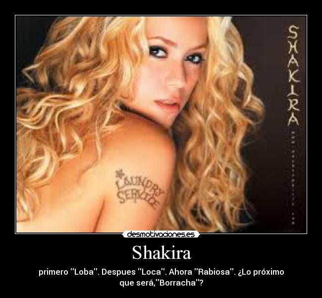 carteles shakira xdxd desmotivaciones