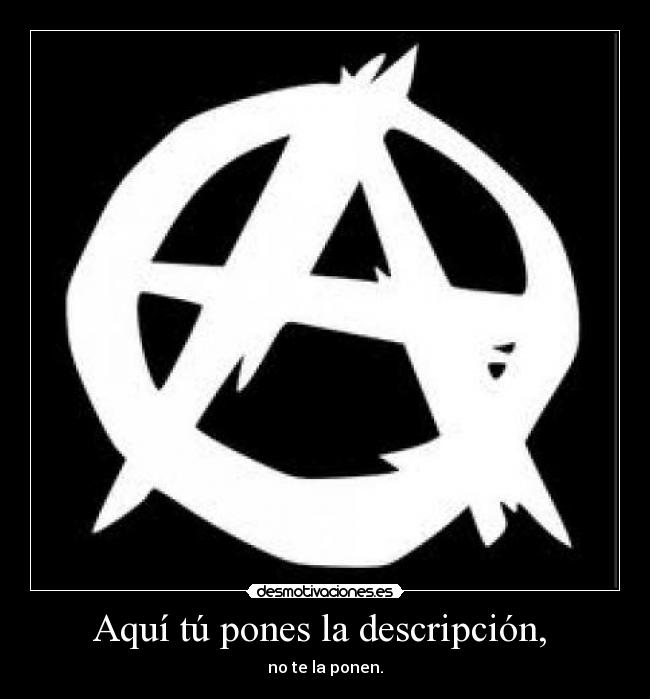 Aquí tú pones la descripción,  - 