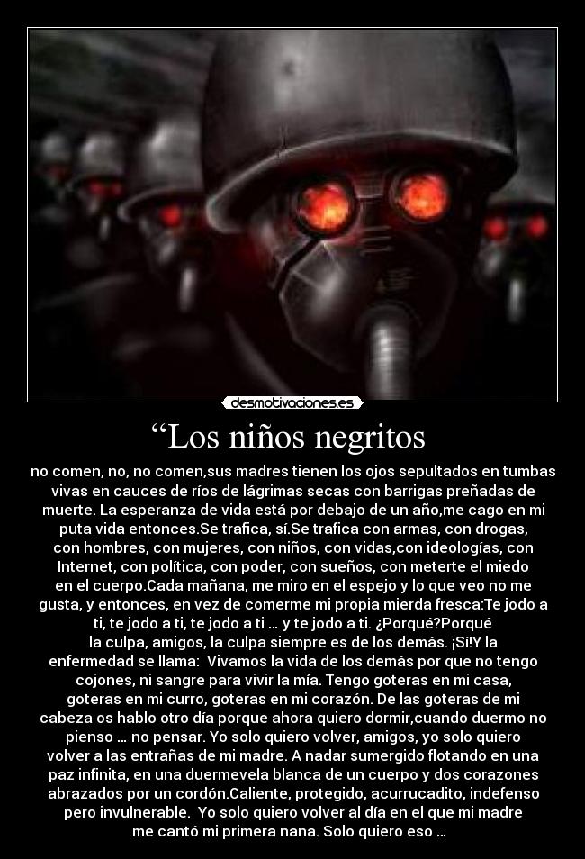 “Los niños negritos  - 