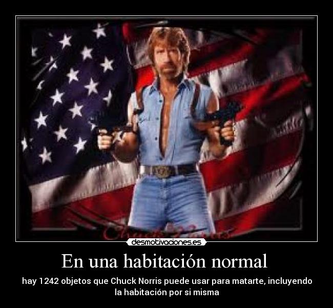 En una habitación normal  - 