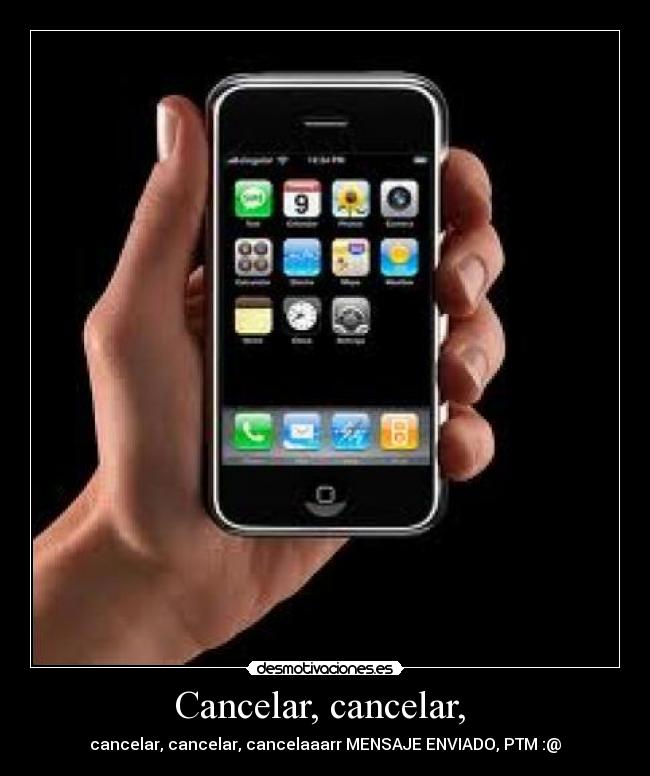 Cancelar, cancelar, -