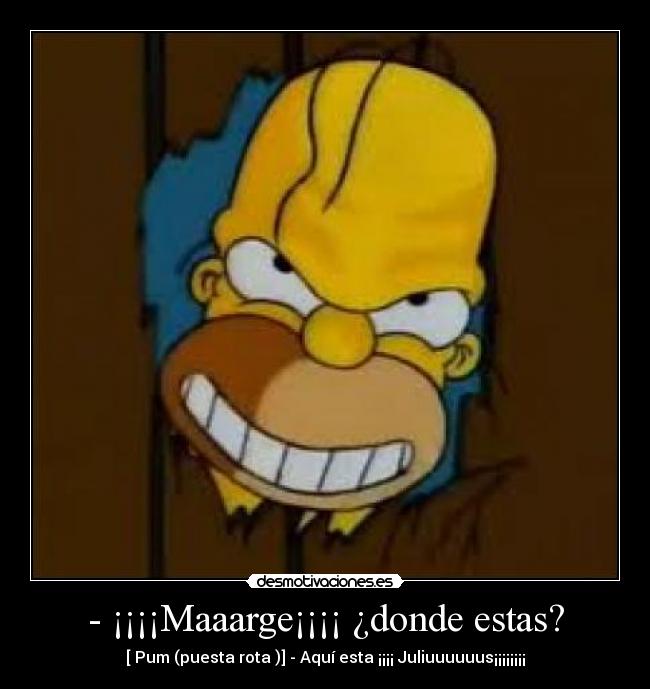 carteles homer psycho killer desmotivaciones