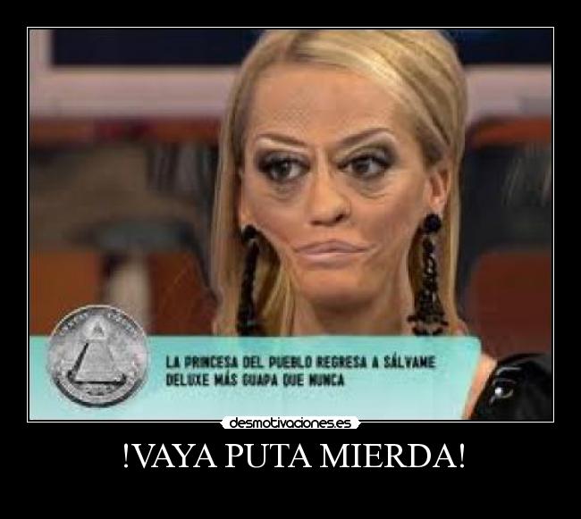!VAYA PUTA MIERDA! - 