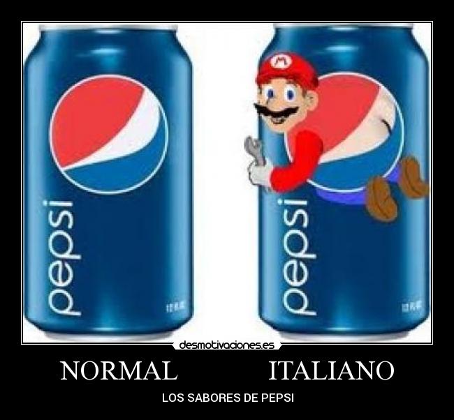 NORMAL             ITALIANO - LOS SABORES DE PEPSI