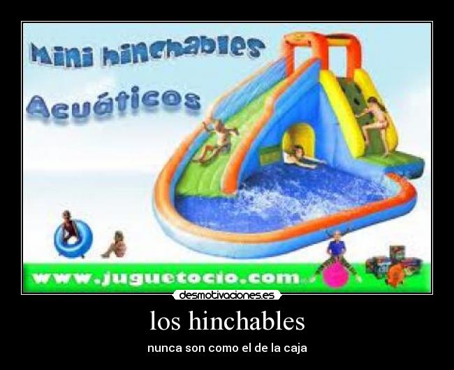 los hinchables - 