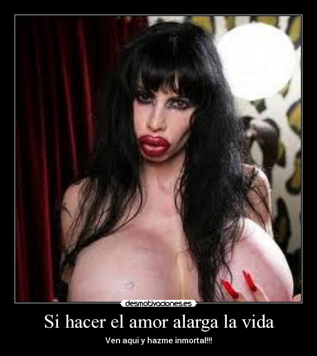 Si hacer el amor alarga la vida - Ven aqui y hazme inmortal!!!