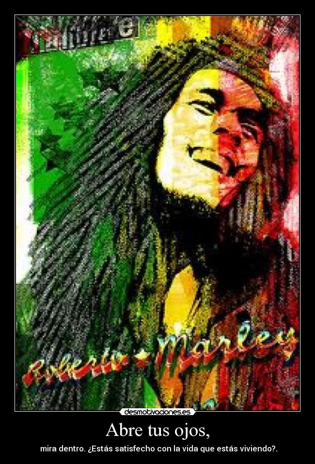 Abre tus ojos, -